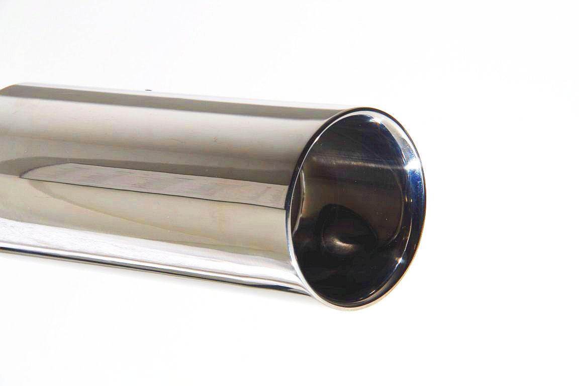 Friedrich Motorsport Endrohr 80mm rund mit breiter Kante Länge: 190mm (unbearbeitet)