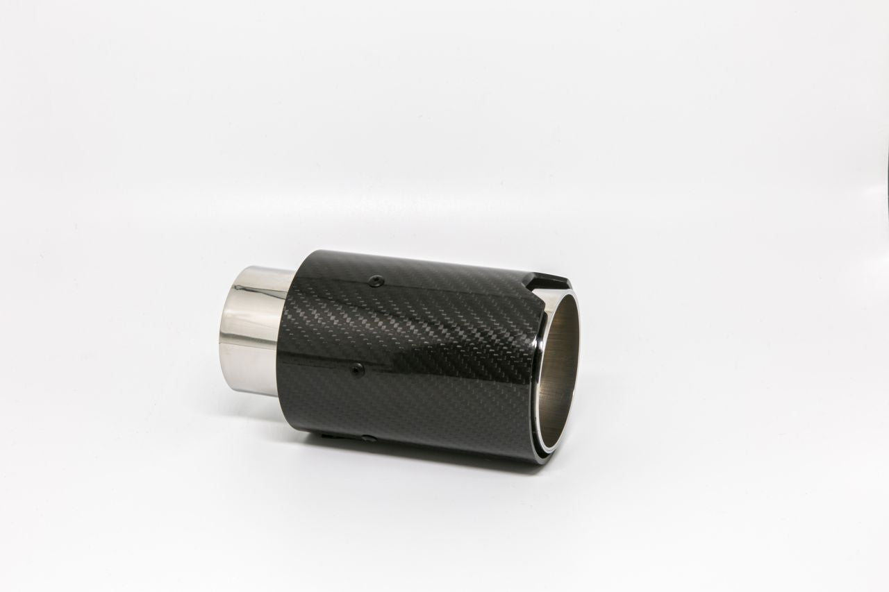 Friedrich Motorsport Endrohr 90mm rund Carbon schwarz