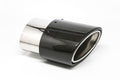 Friedrich Motorsport Endrohr 120x175mm oval Carbon seitlich abgeschrägt links, schwarz