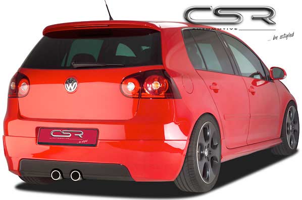 CSR Endschalldämpfer Sportauspuff für Golf 5 / 6 / Scirocco 3 / Touran ESD001