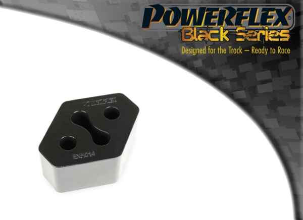 Powerflex Black Series  passend für Renault Clio V6 (2001 - 2005) Auspuffhalterung