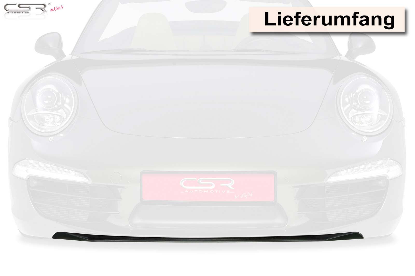 CSR Frontansatz für Porsche 911/991.1 FA199
