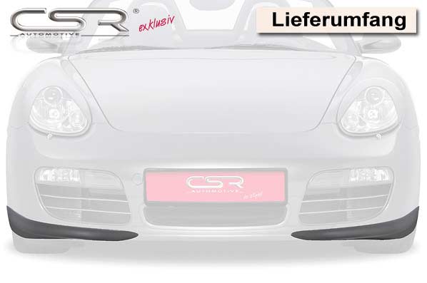 CSR Frontansatz für Porsche 987 Boxster FA203
