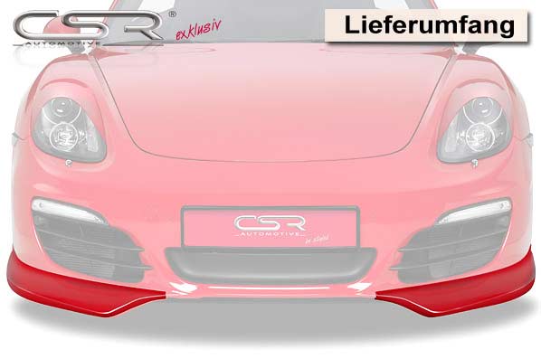 CSR Frontansatz für Porsche Boxster 981 FA204