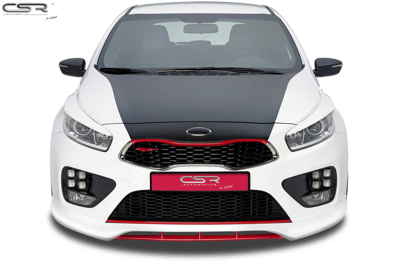 CSR Frontansatz für Kia cee'd (JD) GT / pro_cee'd (JD) GT FA234
