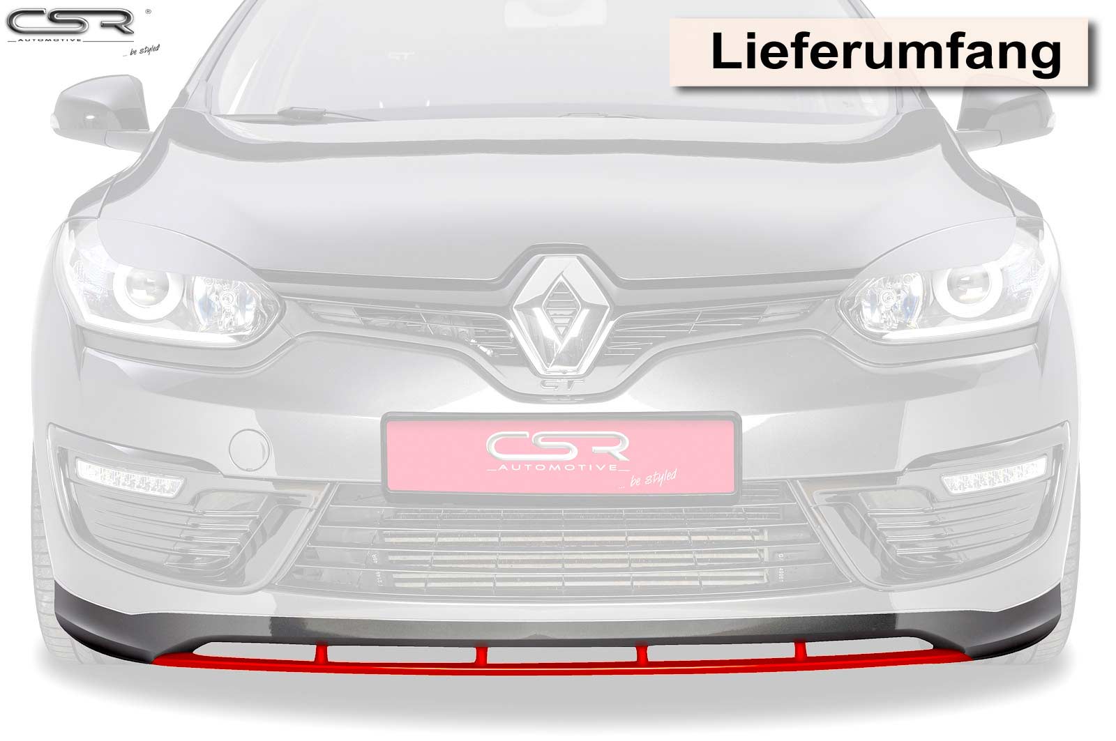 CSR Frontansatz für Renault Megane 3 III FA239