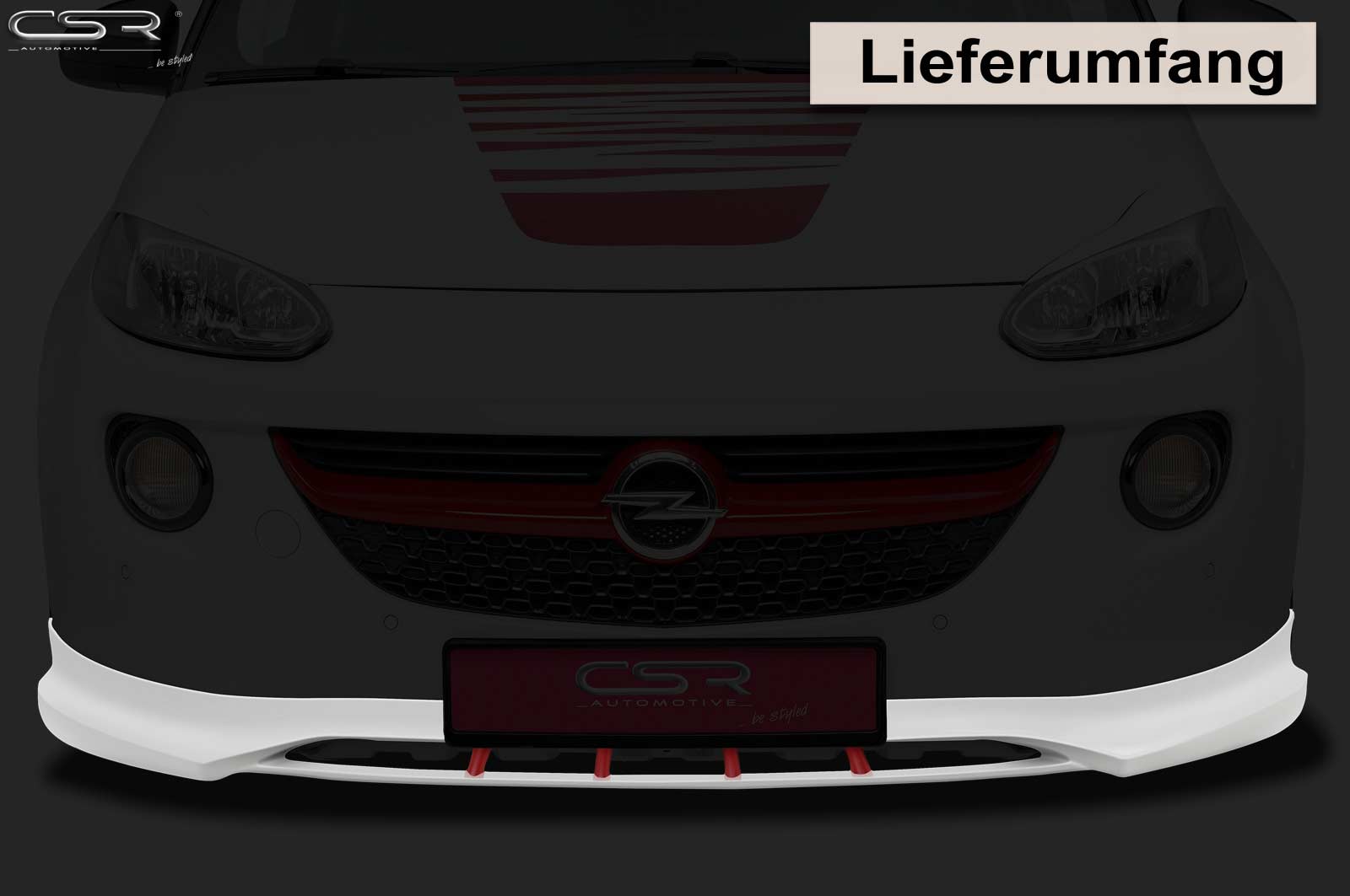 CSR Frontansatz für Opel Adam FA258