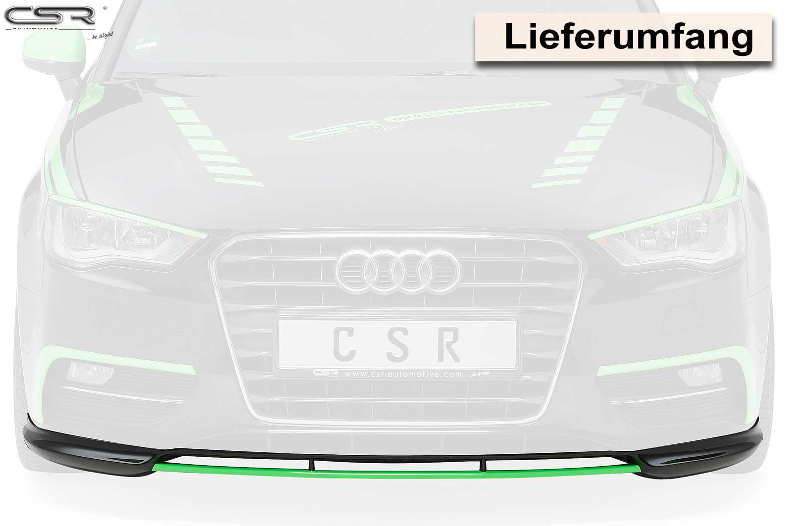 CSR Frontansatz für Audi A3 8V FA263