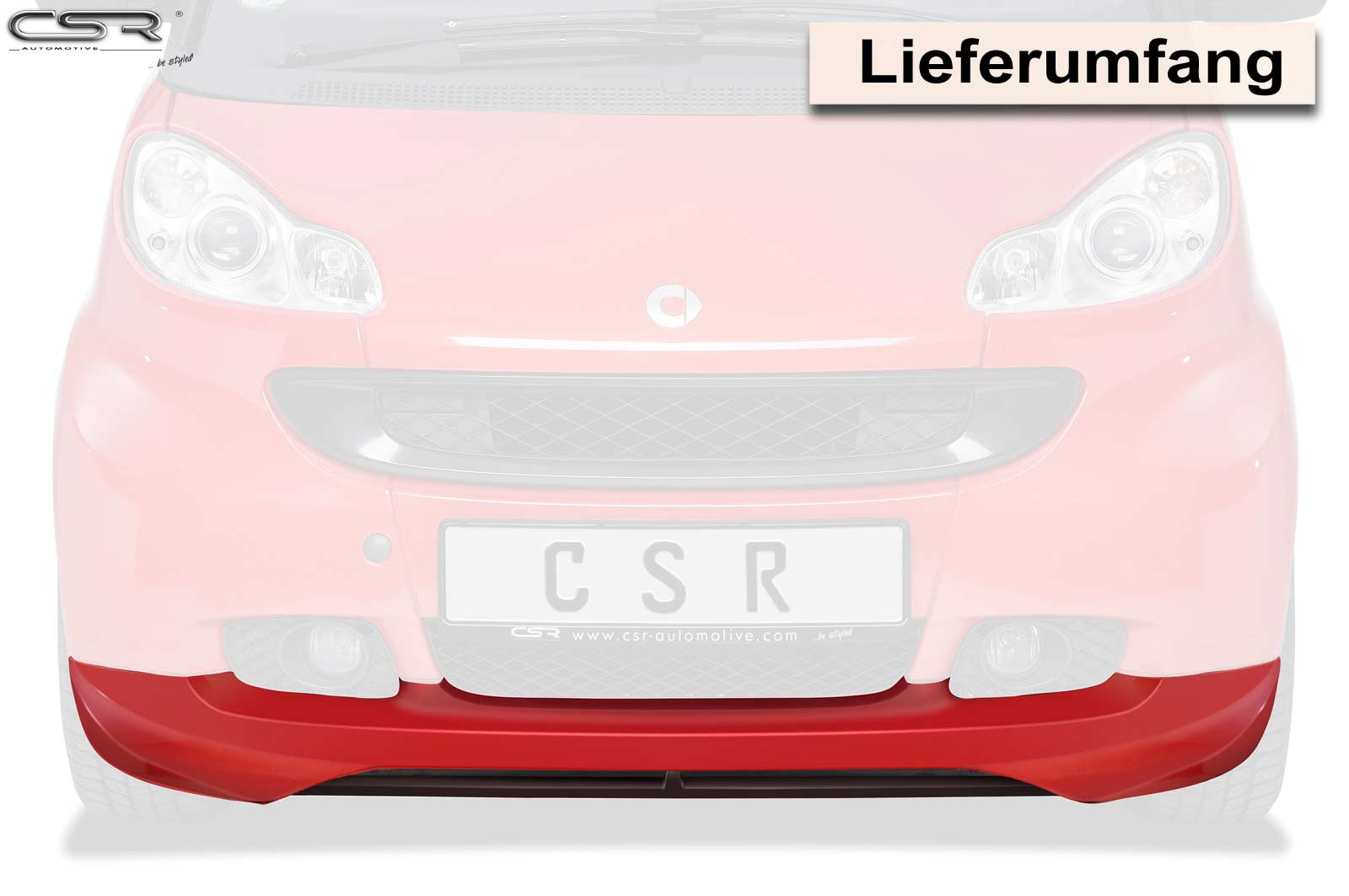 CSR Frontansatz für Smart fortwo 451 Coupé / Cabrio FA272