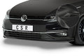 CSR Frontansatz für VW Golf 7 Basis FA285-C Carbon Look Hochglanz (keine Lackierung erforderlich)