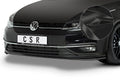 CSR Frontansatz für VW Golf 7 Basis FA285-G Glossy schwarz Hochglanz (keine Lackierung erforderlich)