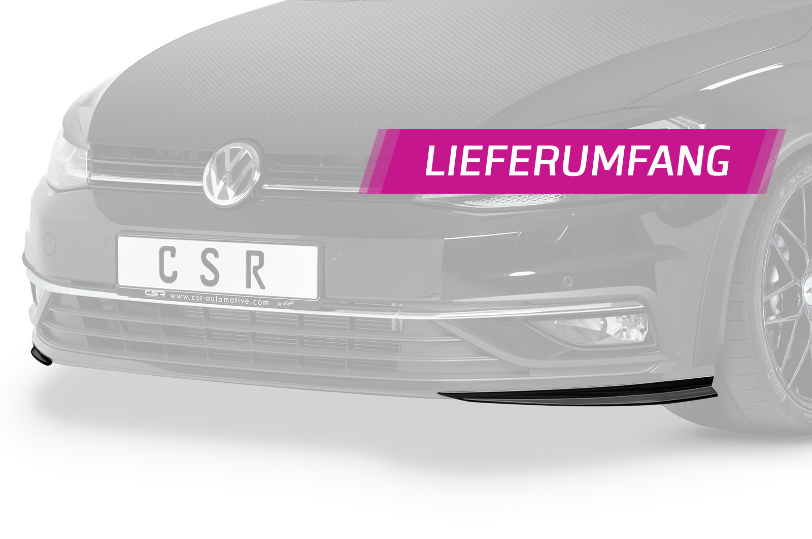 CSR Frontansatz für VW Golf 7 Basis FA285