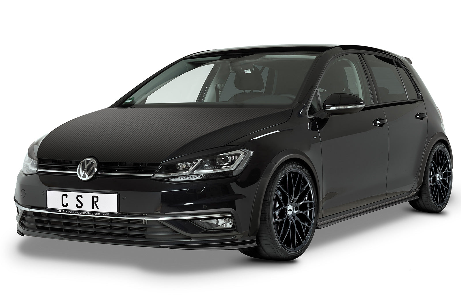 CSR Frontansatz für VW Golf 7 Basis FA285-L Unlackiert roh (Lackierung erforderlich)
