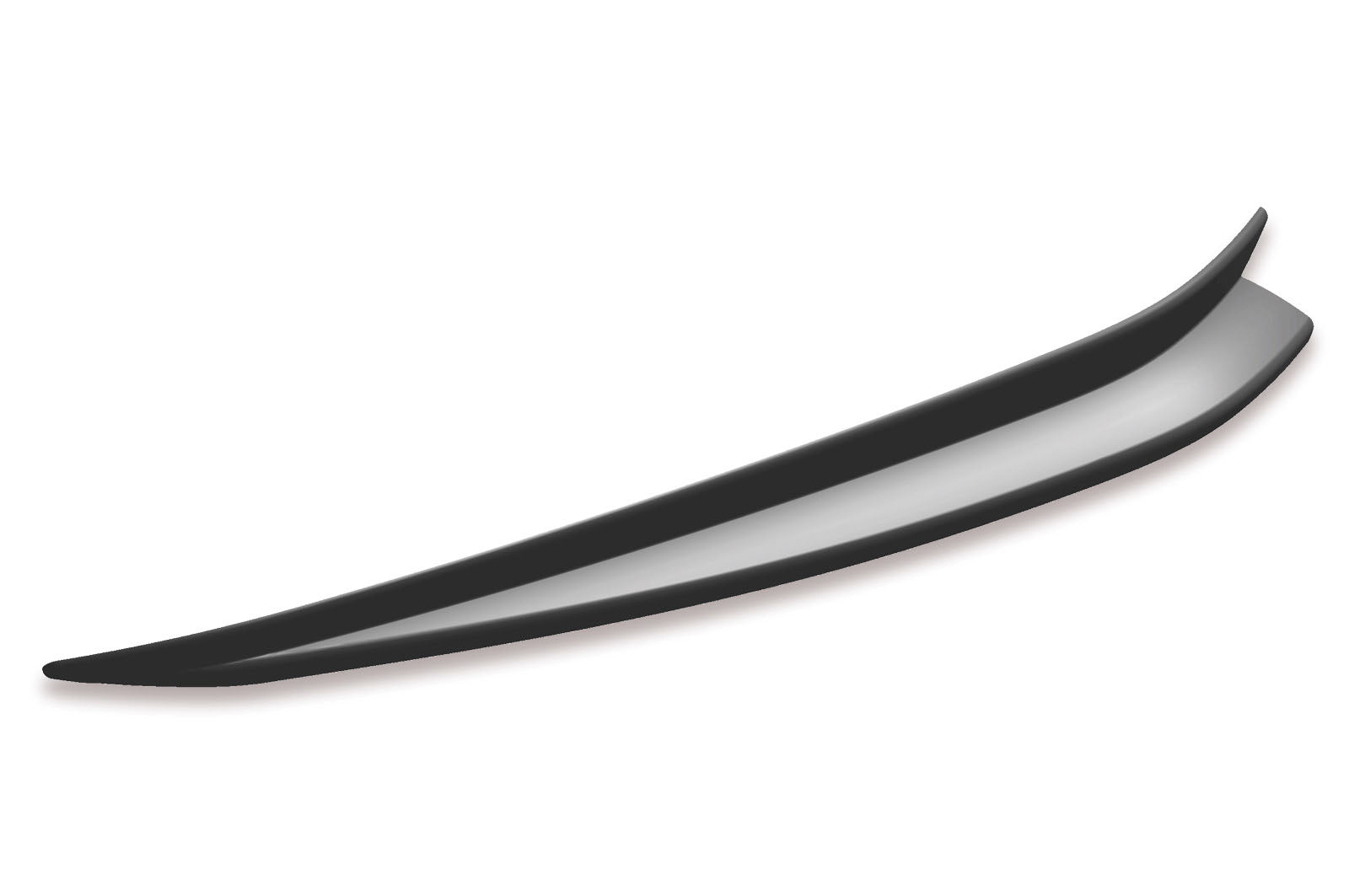 CSR Frontansatz für VW Golf 7 Basis FA285-C Carbon Look Hochglanz (keine Lackierung erforderlich)