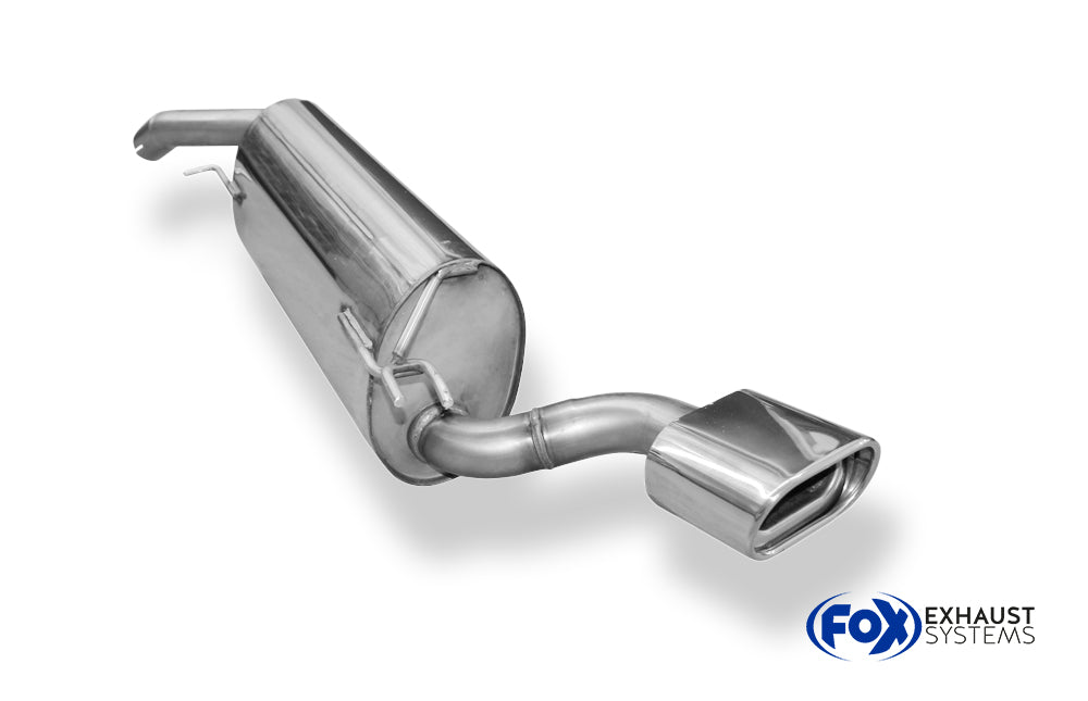 Fox passend fürFiat Bravo 198 für Modelle mit Stoßstangenausschnitt Endschalldämpfer - 135x80 Typ 53