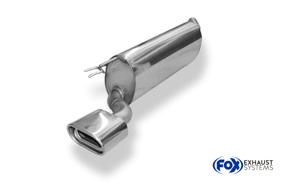 Fox passend fürFiat Bravo 198 für Modelle mit Stoßstangenausschnitt Endschalldämpfer - 135x80 Typ 53