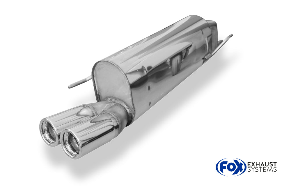 Fox passend fürFiat Grande Punto 199 - Benzin Endschalldämpfer - 2x76 Typ 13