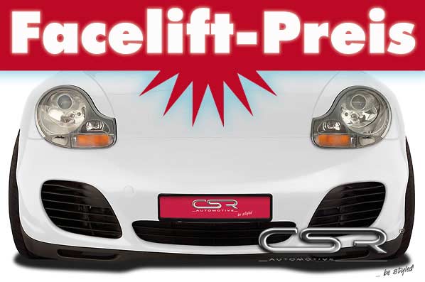 CSR Facelift Front Tuning Spoiler Set für Porsche 986 Boxster FL019