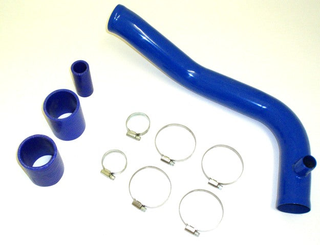 Friedrich Motorsport Ladedruckrohr mit Anschluss für Pop-Off blau beschichtet für Opel Zafira A 1998-2005