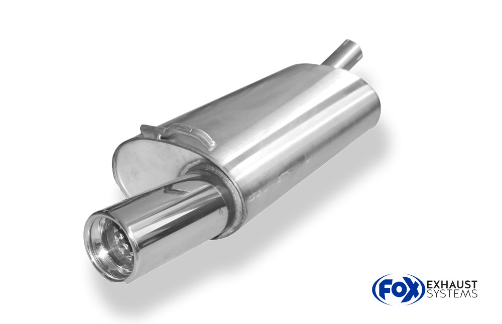Fox passend fürFord Fiesta GFJ Endschalldämpfer - 1x80 Typ 13