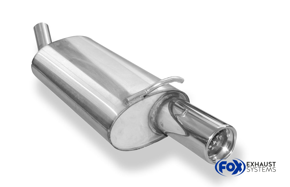 Fox passend für Ford Fiesta GFJ Endschalldämpfer - 1x80 Typ 13