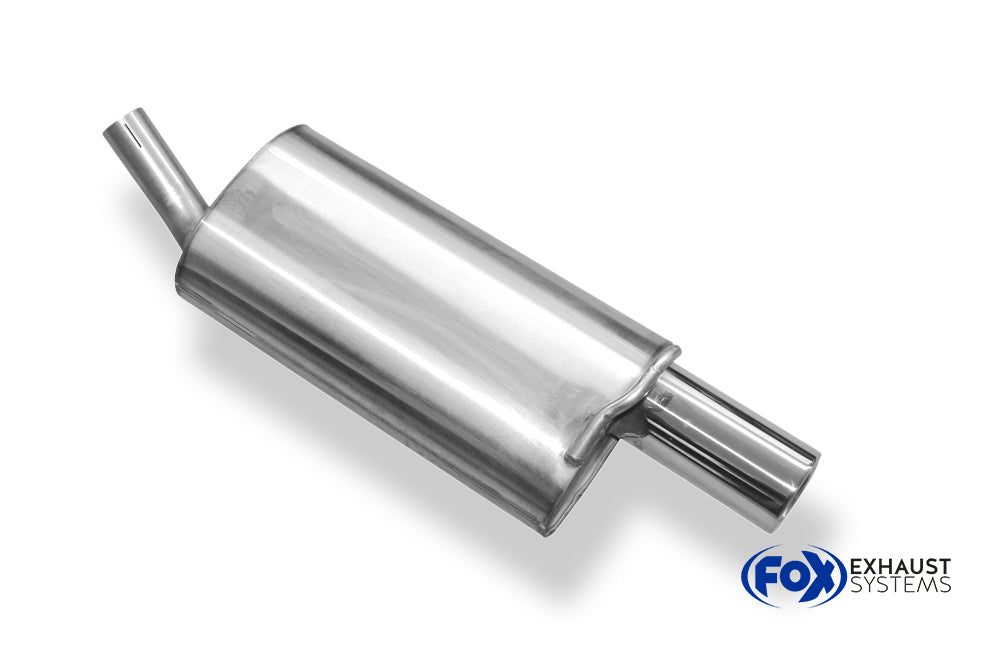 Fox passend fürFord Fiesta GFJ Endschalldämpfer - 1x80 Typ 13