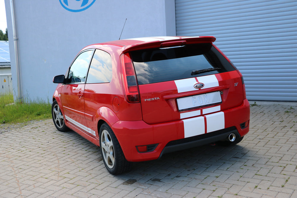 Fox passend für Ford Fiesta VI ST150 Endschalldämpfer - 1x90 Typ 13