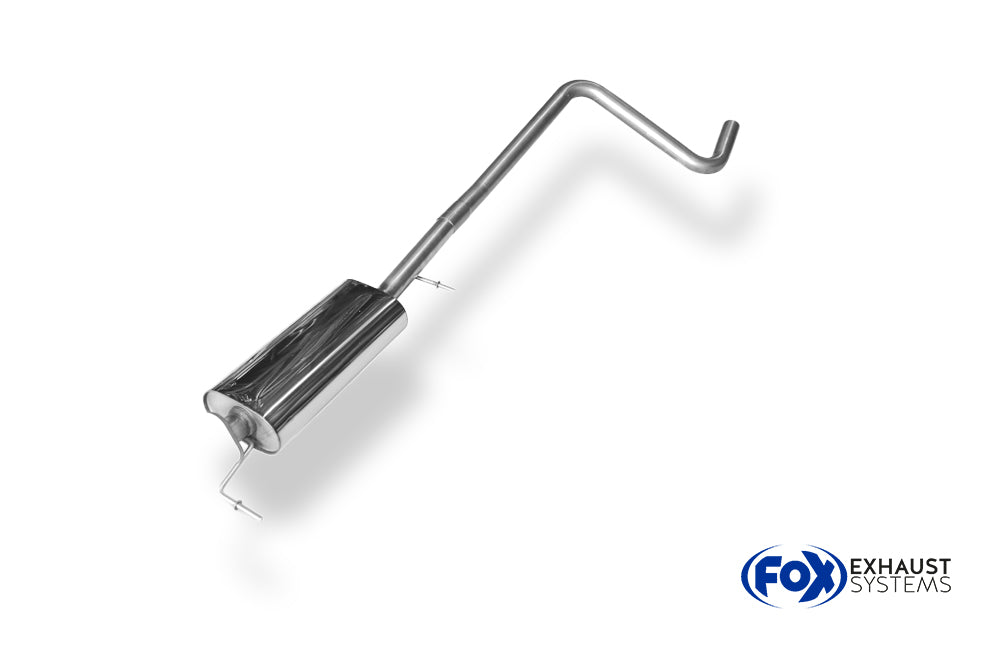 Fox passend fürFord Fiesta VII/ Fiesta VII Sport Benzin Vorschalldämpfer