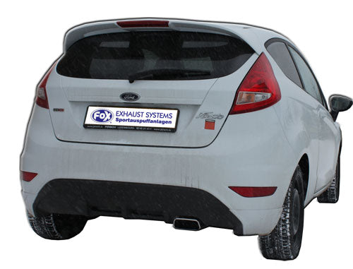 Fox passend für Ford Fiesta VII/ Fiesta VII Sport - 1,6l 77/88kW Endschalldämpfer - 145x65 Typ 59