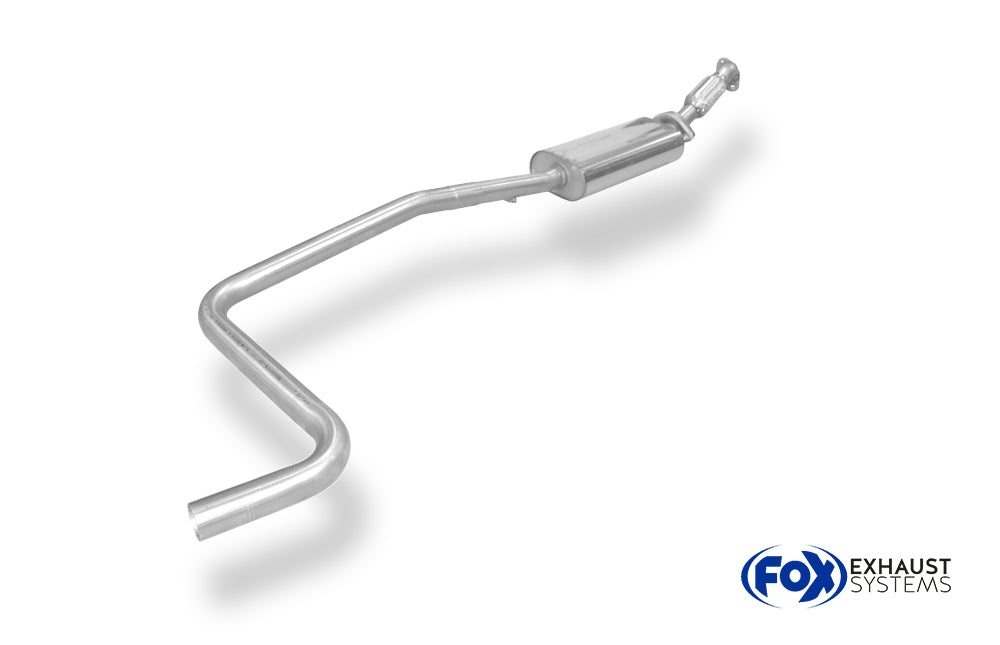 Fox passend fürFord Fiesta VII/ Fiesta VII Sport Benzin Vorschalldämpfer