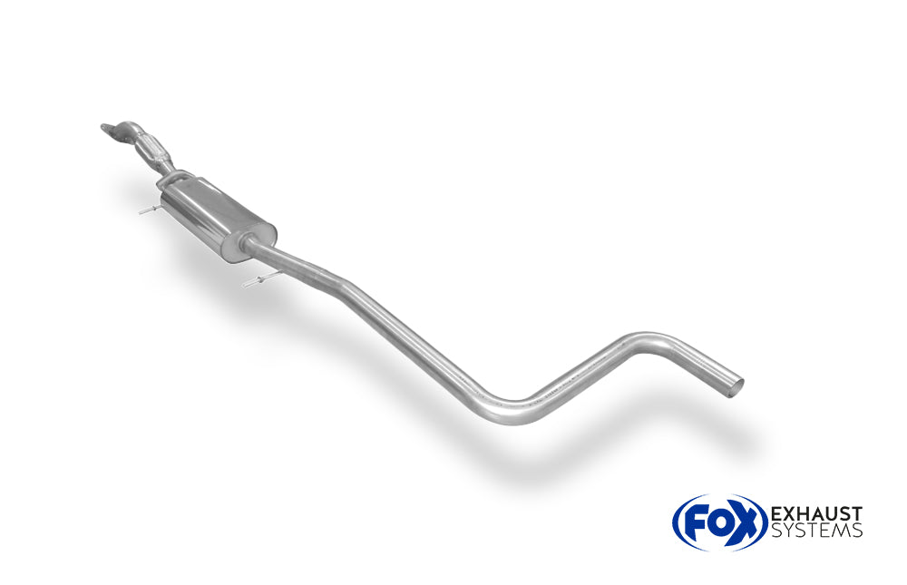 Fox passend für Ford Fiesta VII/ Fiesta VII Sport Benzin Vorschalldämpfer