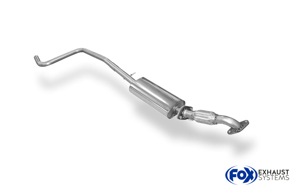 Fox passend fürFord Fiesta VII/ Fiesta VII Sport Benzin Vorschalldämpfer