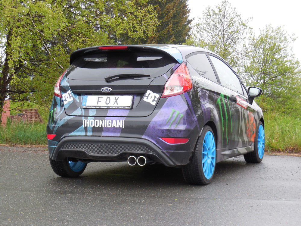 Fox passend fürFord Fiesta VII ST Endschalldämpfer - 2x90 Typ 12