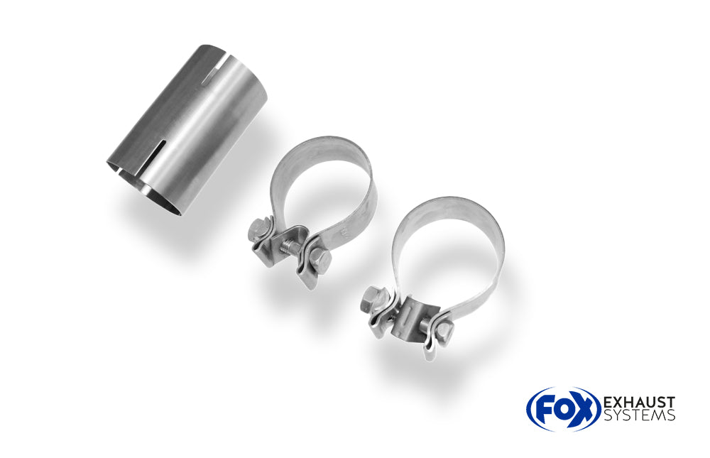 Fox passend fürFord Fiesta VII ST200 Endschalldämpfer - 2x90 Typ 25