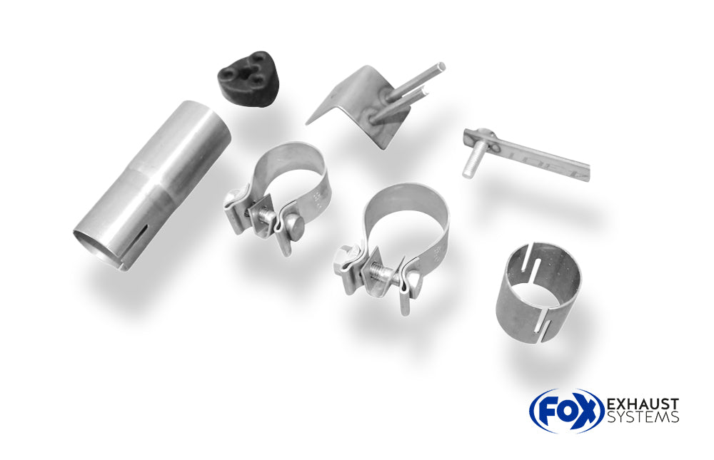 Fox passend fürFord Focus I Fließheck Typ DAW/ DBW Endschalldämpfer quer Ausgang rechts/links - 1x90 Typ 17 rechts/links