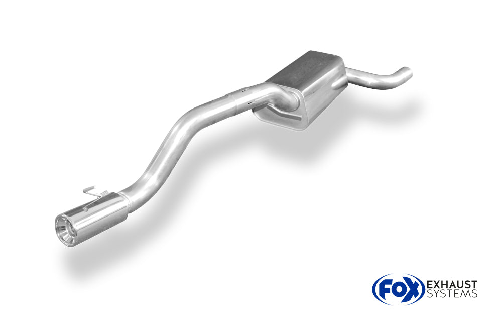 Fox passend fürFord Focus I RS Endschalldämpfer - 1x90 Typ 13