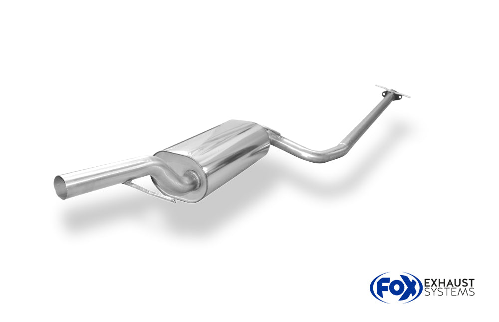 Fox passend fürFord Focus I DAW/DBW/DFW/DNW 1,8l Vorschalldämpfer