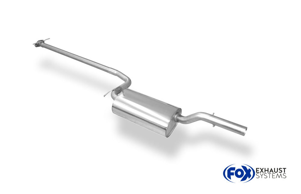 Fox passend für Ford Focus I DAW/DBW/DFW/DNW 1,8l Vorschalldämpfer