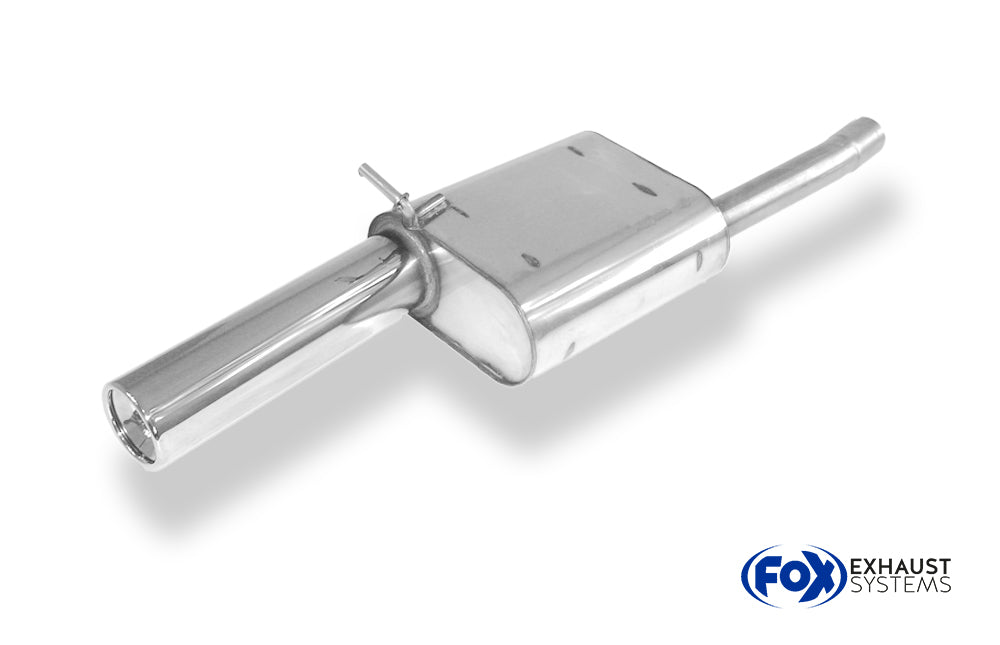 Fox passend fürFord Focus I Turnier DNW Endschalldämpfer  - 1x90 Typ 13
