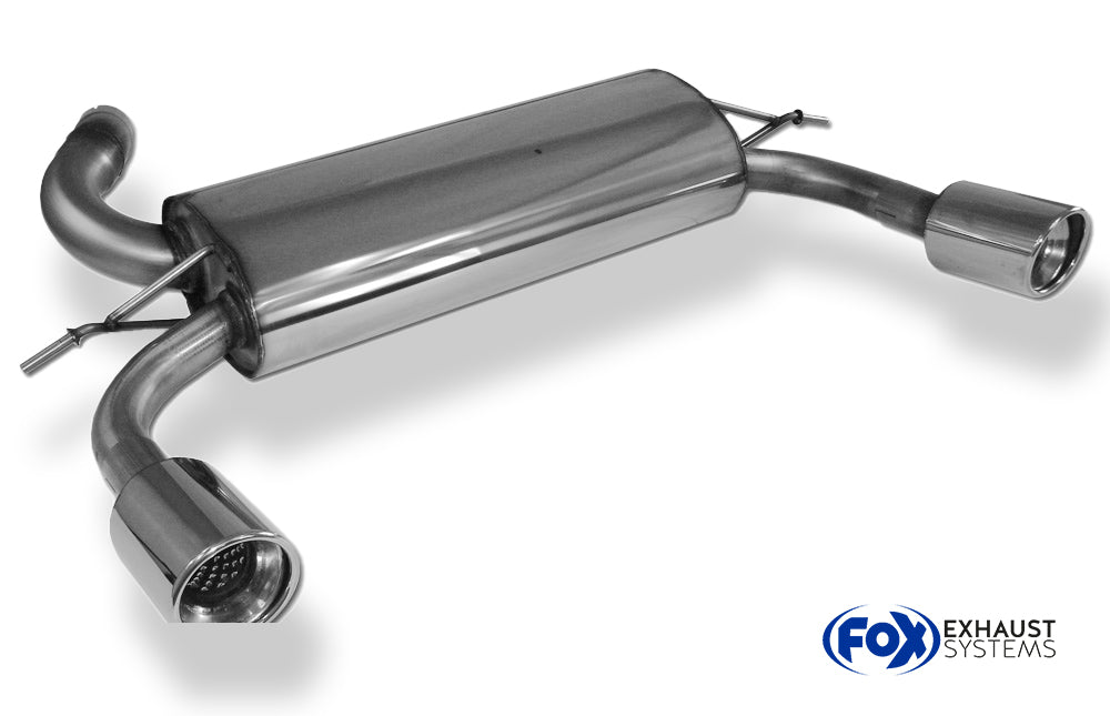 Fox passend fürFord Focus II RS Endschalldämpfer rechts/links - 1x100 Typ 17 rechts/links