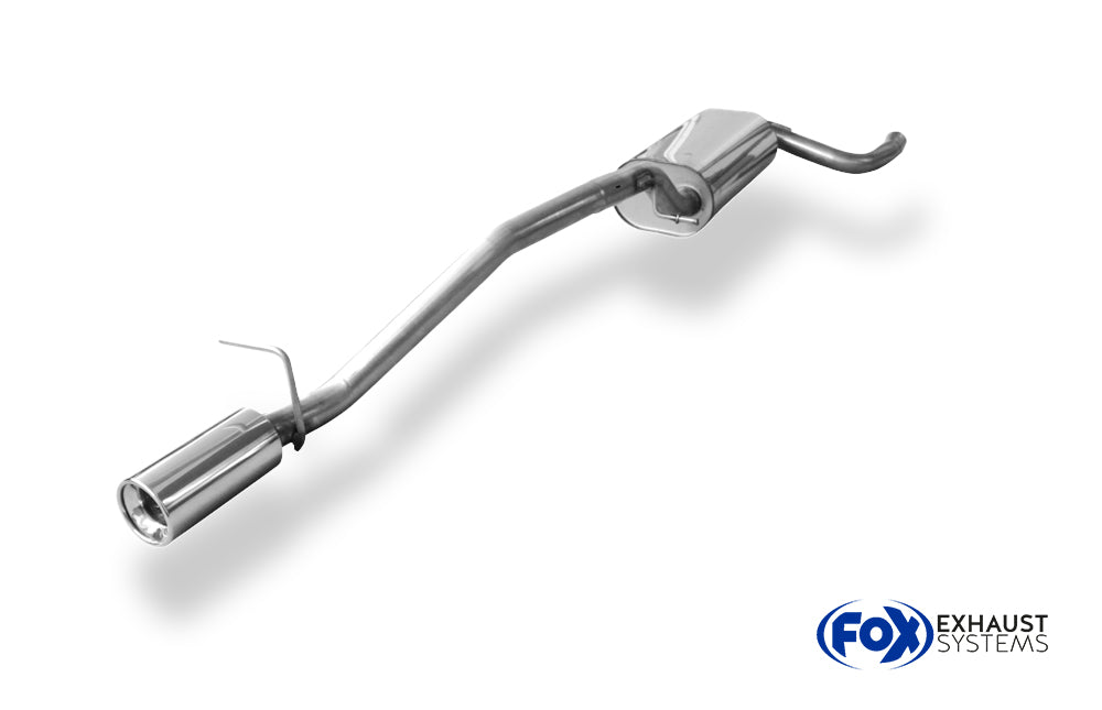 Fox passend fürFord Focus II Turnier Endschalldämpfer - 1x90 Typ 13
