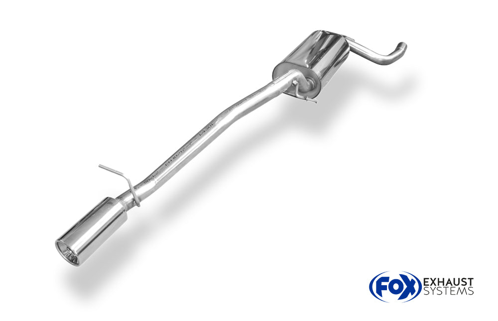 Fox passend fürFord Focus II Fließheck Endschalldämpfer - 1x90 Typ 13