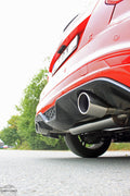 Fox passend für Ford Focus III S Fließheck Endschalldämpfer Ausgang rechts/links - 1x100 Typ 16 rechts/links