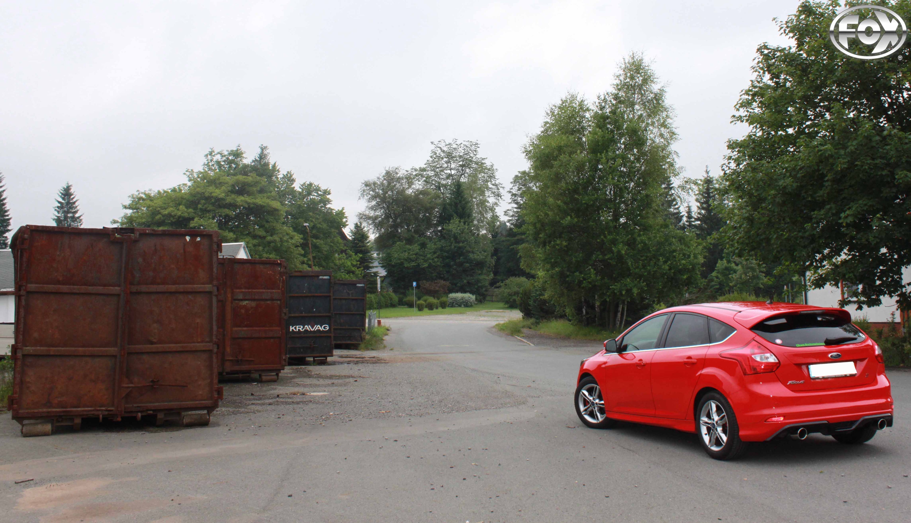 Fox passend fürFord Focus III S Fließheck Endschalldämpfer Ausgang rechts/links - 1x100 Typ 16 rechts/links