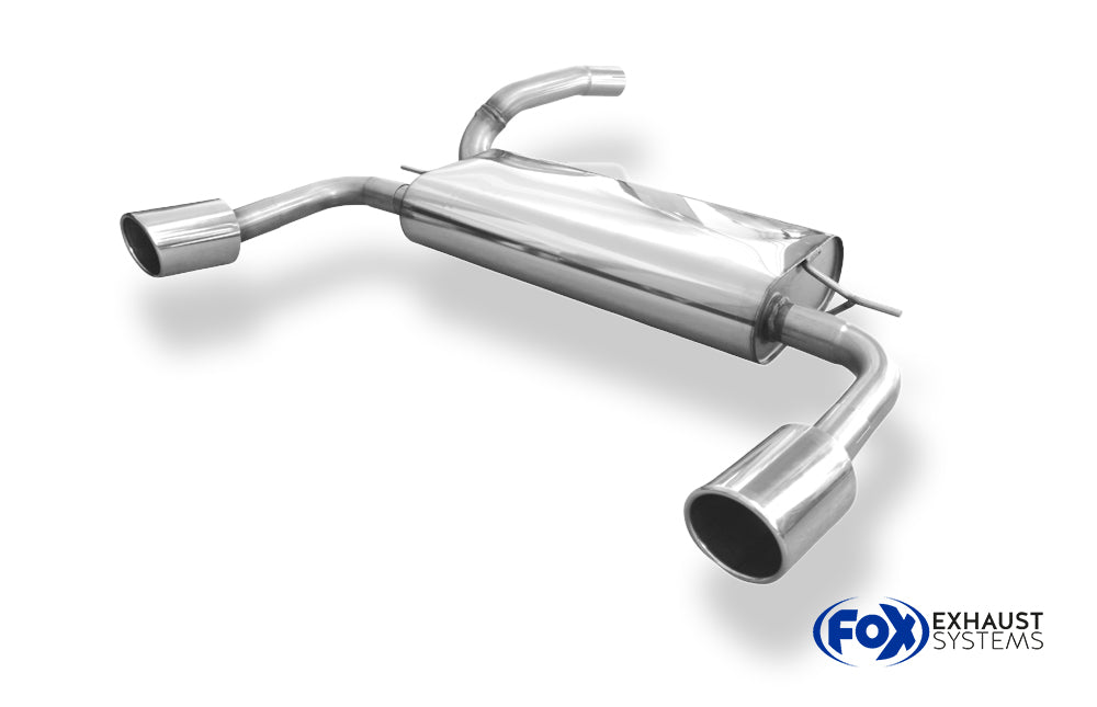 Fox passend fürFord Focus III S Fließheck Endschalldämpfer Ausgang rechts/links - 1x100 Typ 16 rechts/links