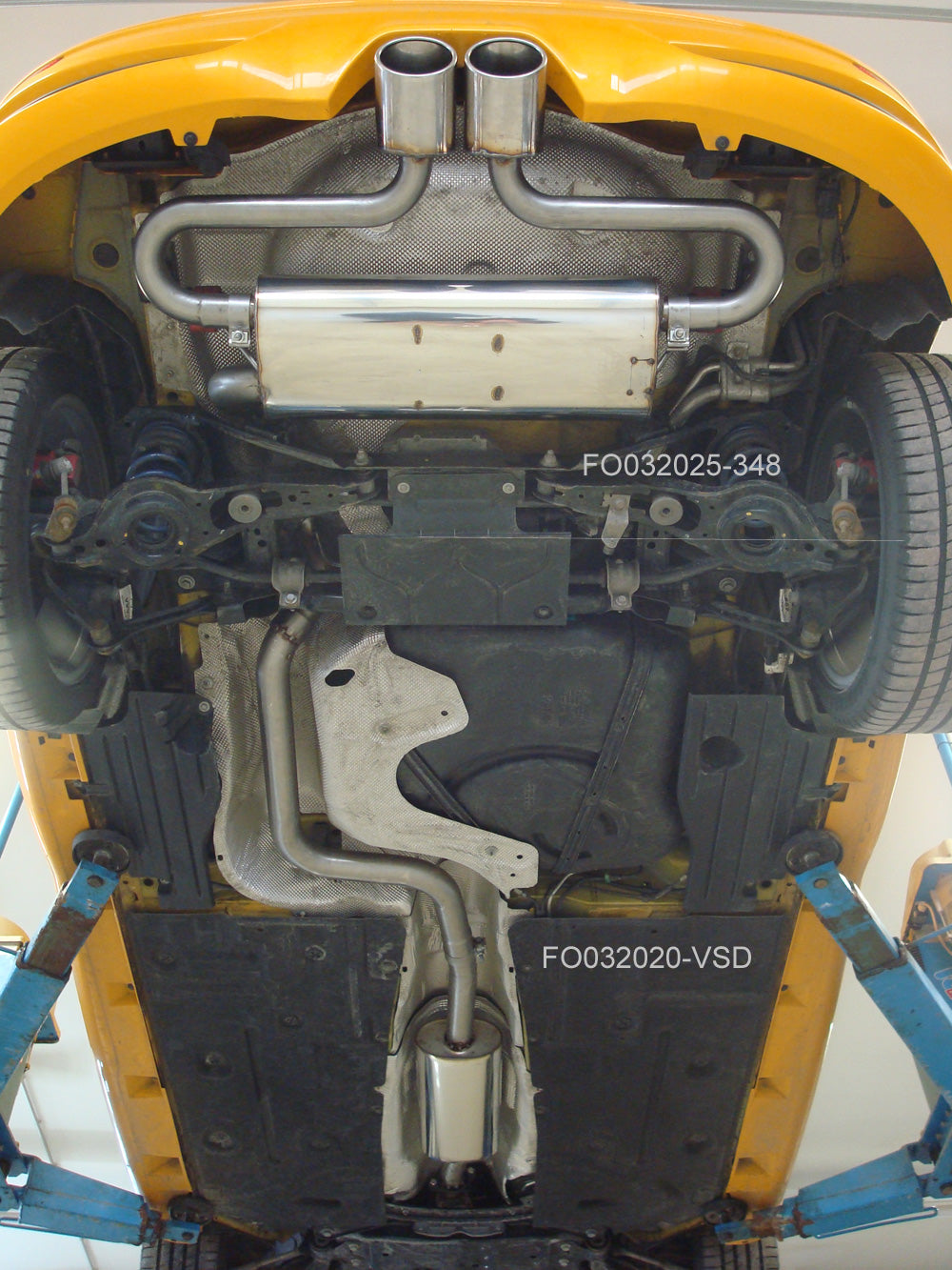 Fox passend für Ford Focus III ST Fließheck & Turnier Vorschalldämpfer