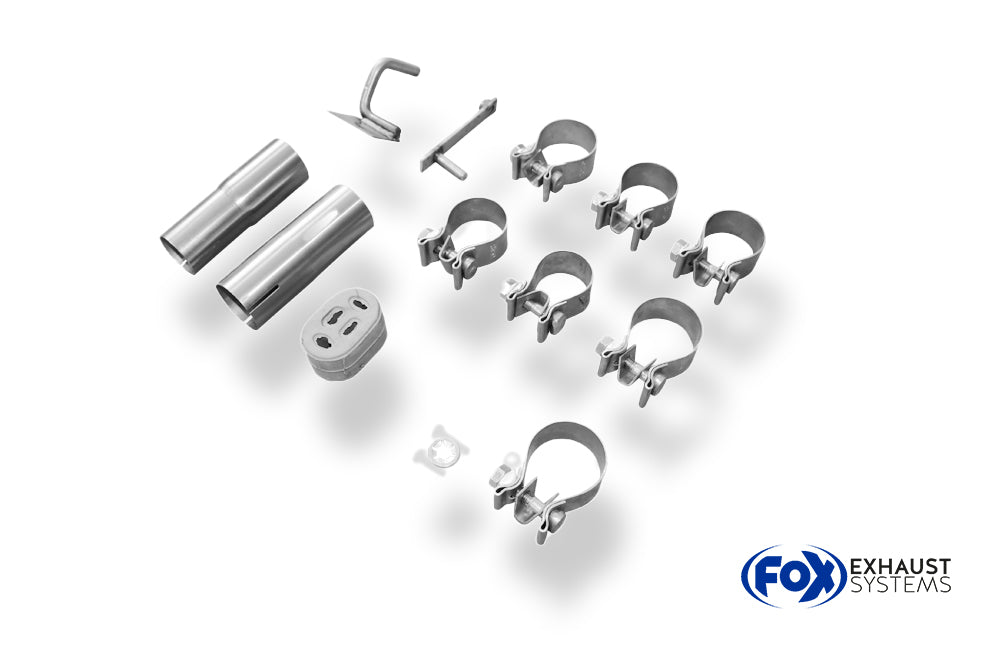 Fox passend fürFord Focus III Fließheck - Diesel Endschalldämpfer Ausgang rechts/links - 106x71 Typ 32 rechts/links