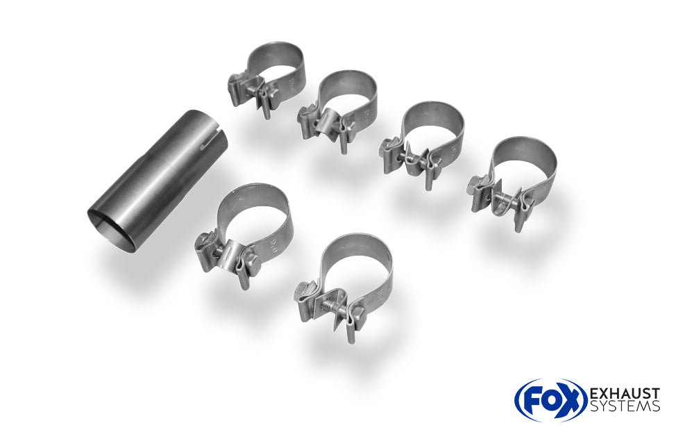Fox passend fürFord Focus III Turnier Ecoboost Endschalldämpfer Ausgang rechts/links - 1x100 Typ 25 rechts/links