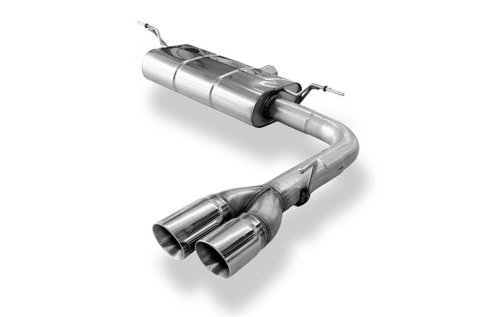 Fox passend fürFord Focus IV Turnier/ Kombi Endschalldämpfer Ausgang rechts - 2x80 Typ 25