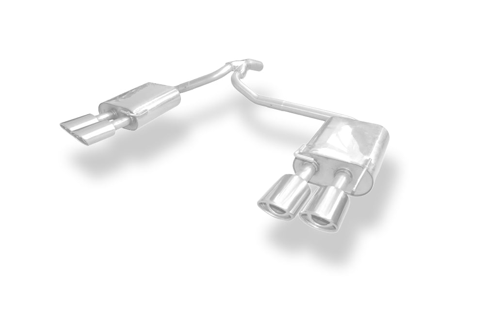 Fox passend fürFord Mondeo IV Stufenheck Endschalldämpfer rechts/links - 2x106x71 Typ 33 rechts/rechts